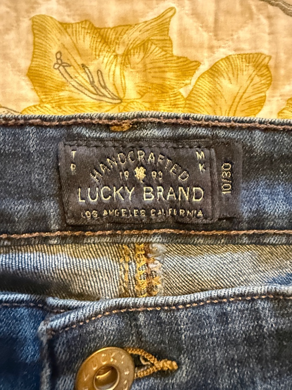 Lucky Brand Ava Skinny Jeans - Medium Blue Denim - Picture 2 of 6